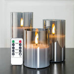 Warm light without risk - LED Candle Set with Remote Control