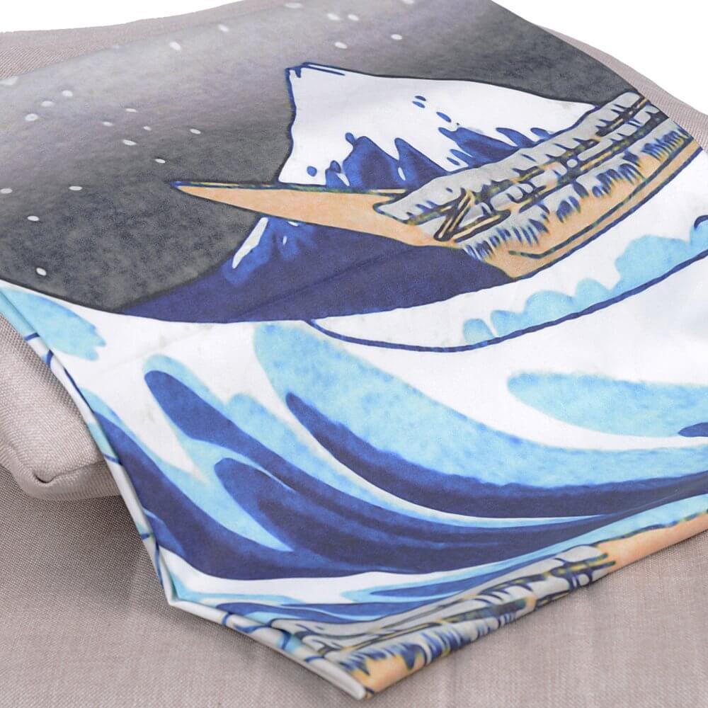 Epischer Wandteppich mit der Welle von Kanagawa | NovaArt