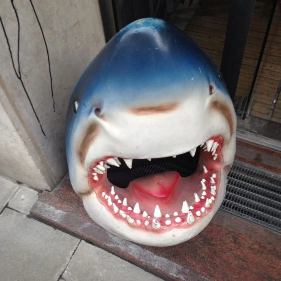 Fascinating Garden Art: The Great White Shark