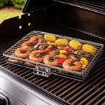Grillkorb aus Edelstahl | Perfekte Hitzeverteilung | WeberFlex
