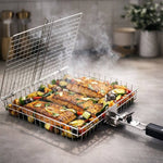 Grillkorb aus Edelstahl | Perfekte Hitzeverteilung | WeberFlex
