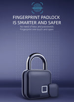 Sicherheits-Schloss mit Fingerabdrucksensor | SecuraLock