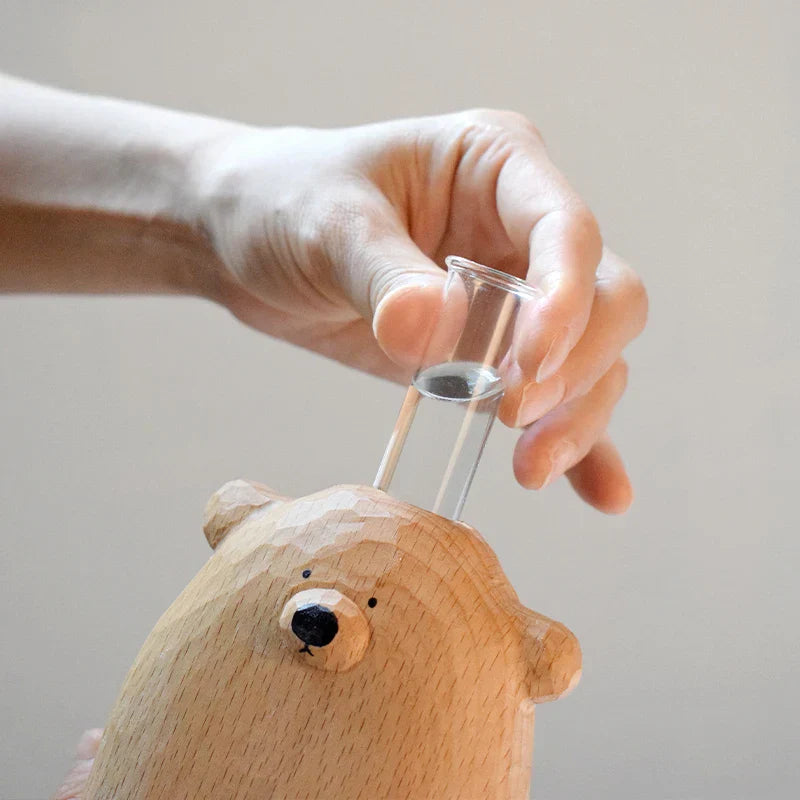 Bezaubernde kleine Bärenvase