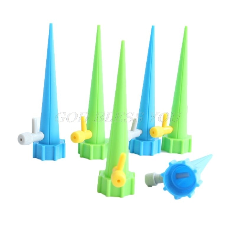 Bewässerungsstäbe mit Verstellbarem Ventil – 6er Set