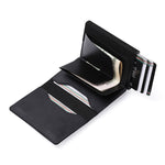 Eleganter Kartenhalter mit integriertem AirTag-Fach