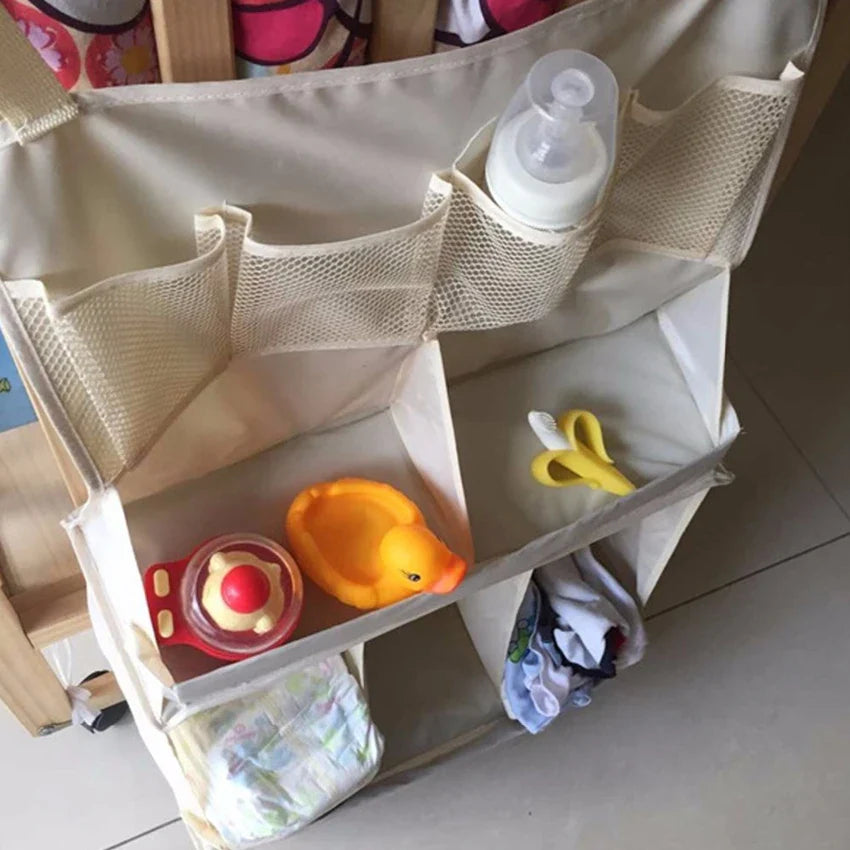 Aufbewahrungssystem für Windeln und Babyartikel – Wickeltisch Organizer