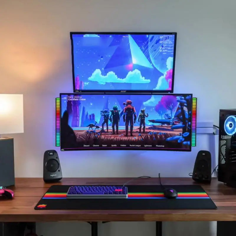 Dynamic RGB LED Strip with Music Synchronization for Your Home