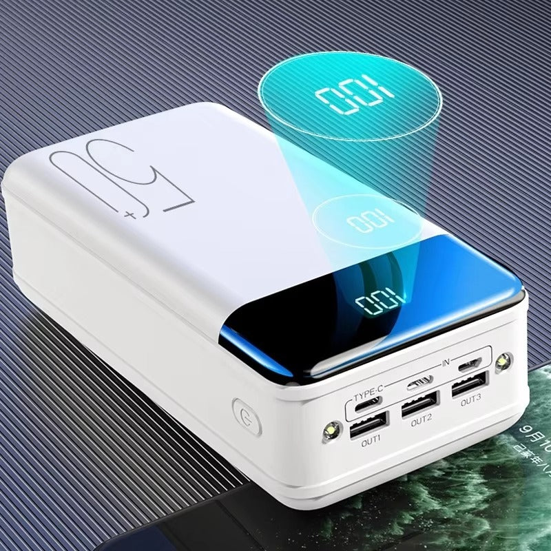 Ultra-Powerful 50,000mAh Power Bank – Always there for you