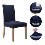 Elastische Stuhlbezüge für Esszimmer