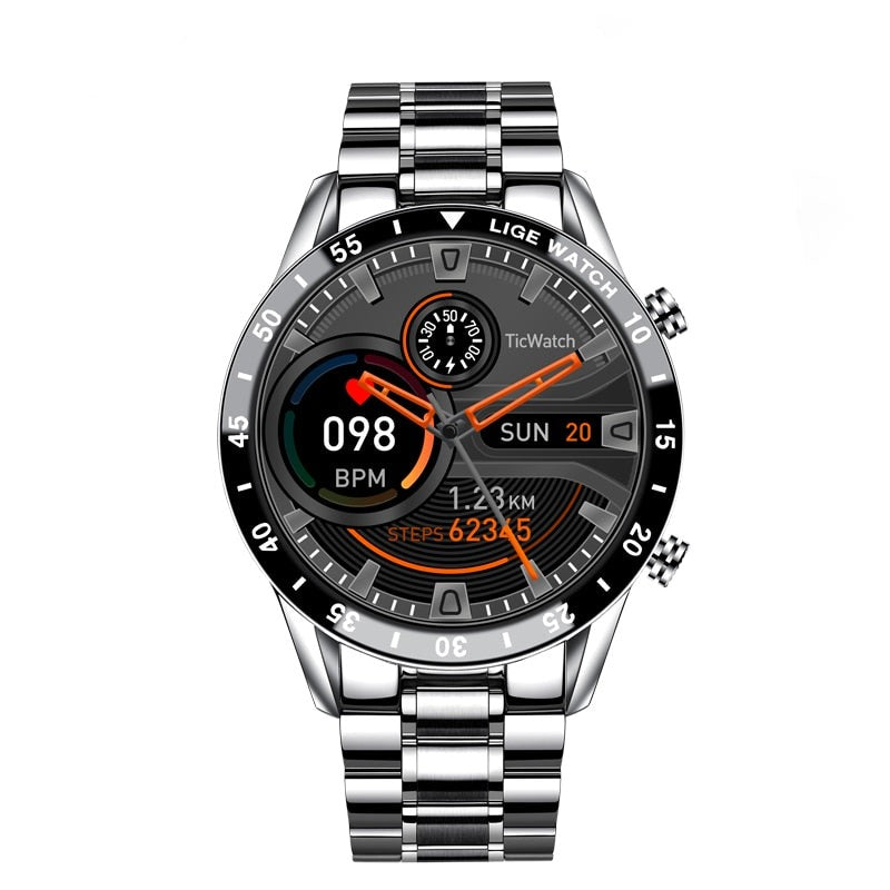 Luxuriöse 4G Smartwatch – Elegante Uhr mit Anrufen, GPS und Gesundheitsfunktionen