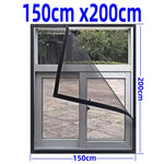 Invisi-Mückenabwehr Fensternetz mit verstellbarem Rahmen