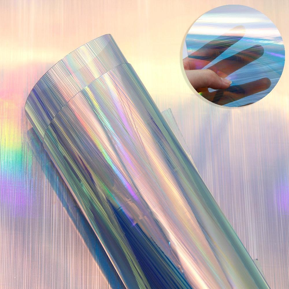 Futuristisches PVC Kunstleder für kreative DIY Projekte