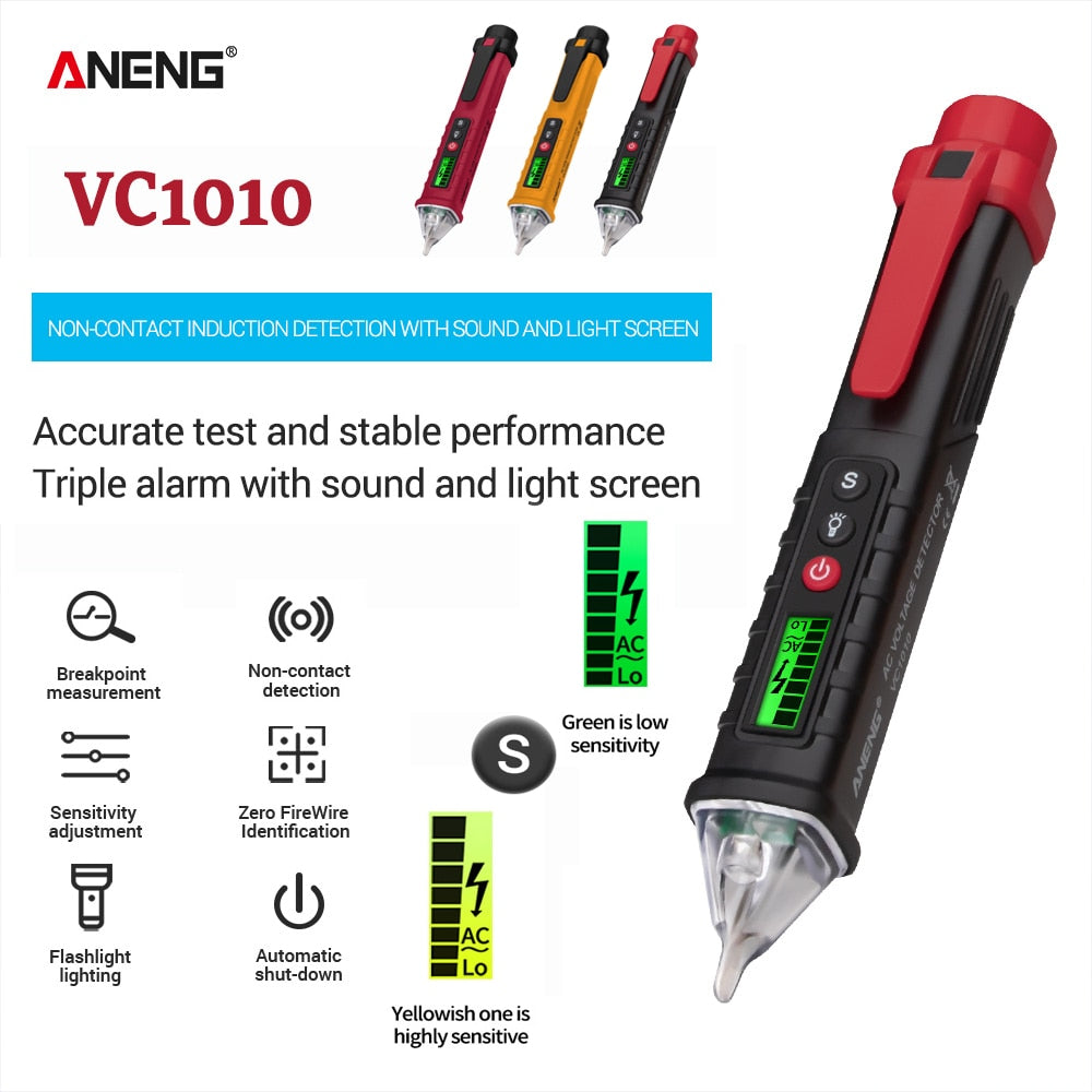 Smart AC/DC Voltage Tester - 12-1000V