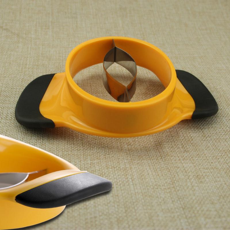 MangoMeister | Edelstahl-Mango-Schneider mit Kernentferner