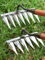 Powerful Garden Rake - Efficient Weed Removal