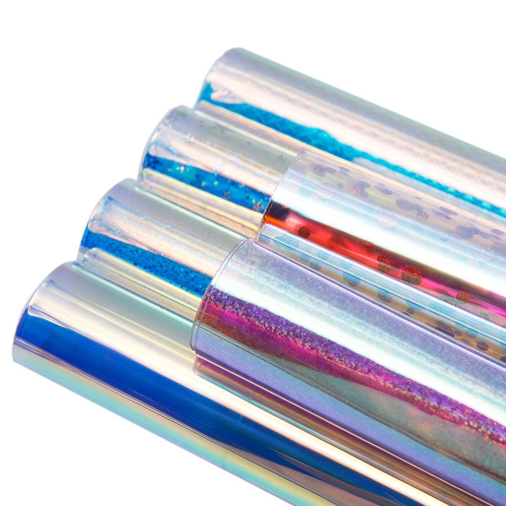 Futuristisches PVC Kunstleder für kreative DIY Projekte