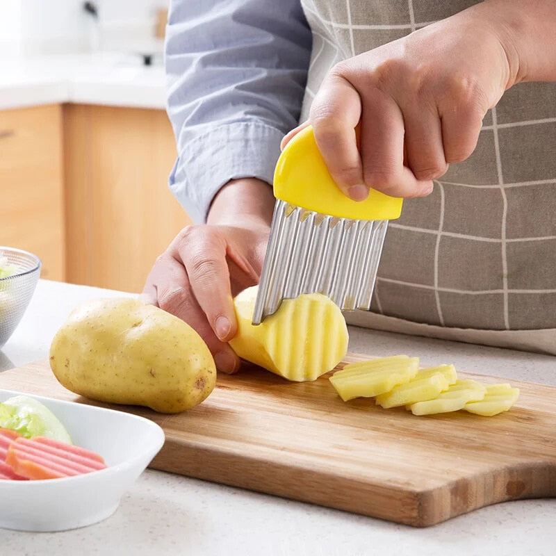 Kartoffelchips Schneider | Perfekte Wellenform für Snacks