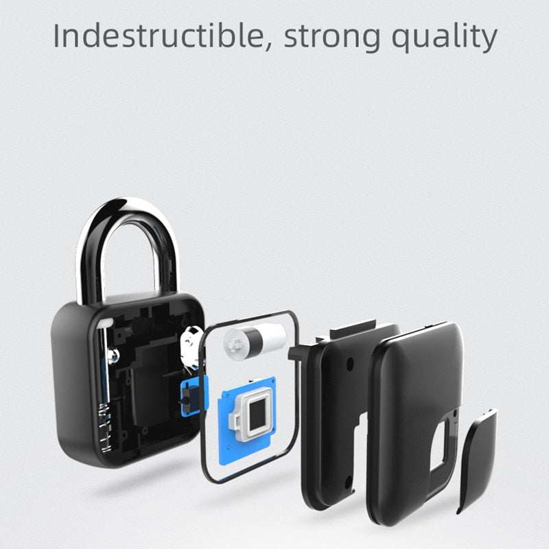 Sicherheits-Schloss mit Fingerabdrucksensor | SecuraLock