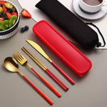 Elegantes Besteckset aus rostfreiem Edelstahl