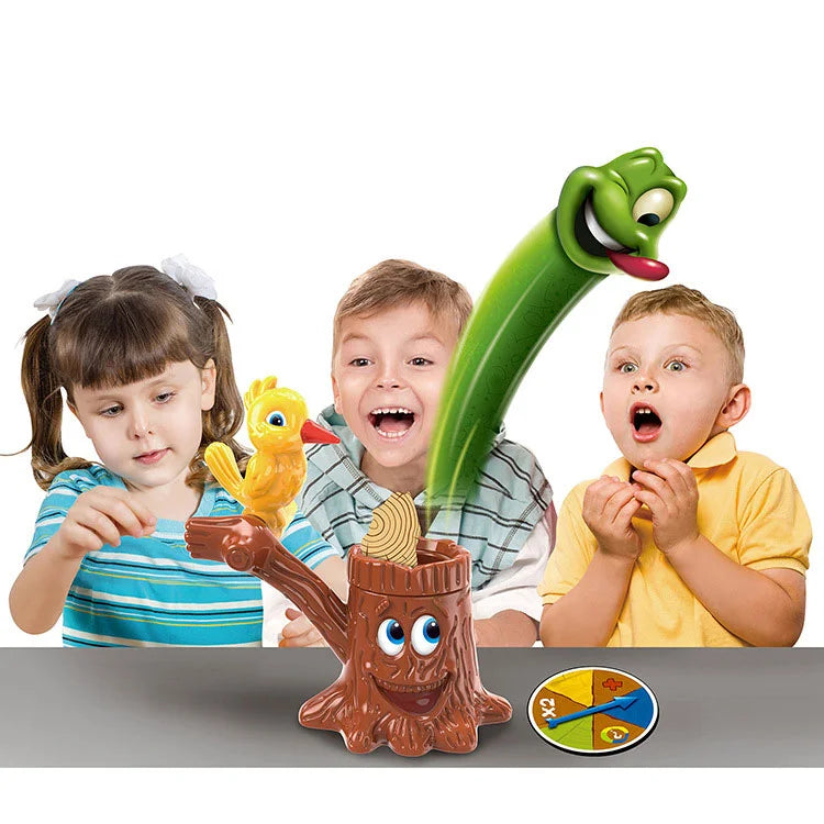 Abenteuerliches Wurmfangspiel für Kinder