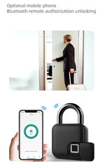 Sicherheits-Schloss mit Fingerabdrucksensor | SecuraLock