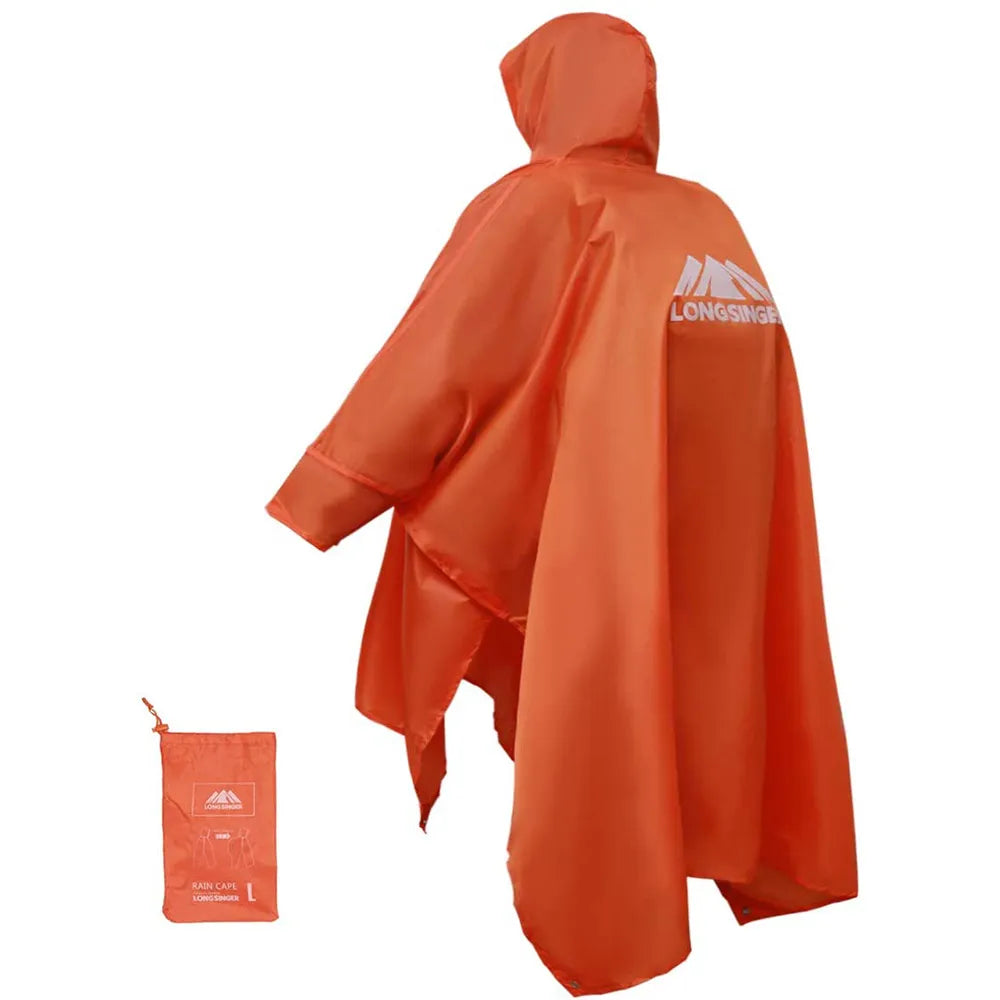 Vielseitiger, Leichter und Wasserdichter Outdoor-Poncho für Abenteuer