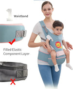 Ergonomische Tragehilfe für Neugeborene und Kleinkinder – Babytrage mit Hüftsitz