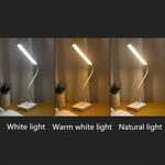 Moderne LED-Schreibtischlampe mit Touch-Steuerung