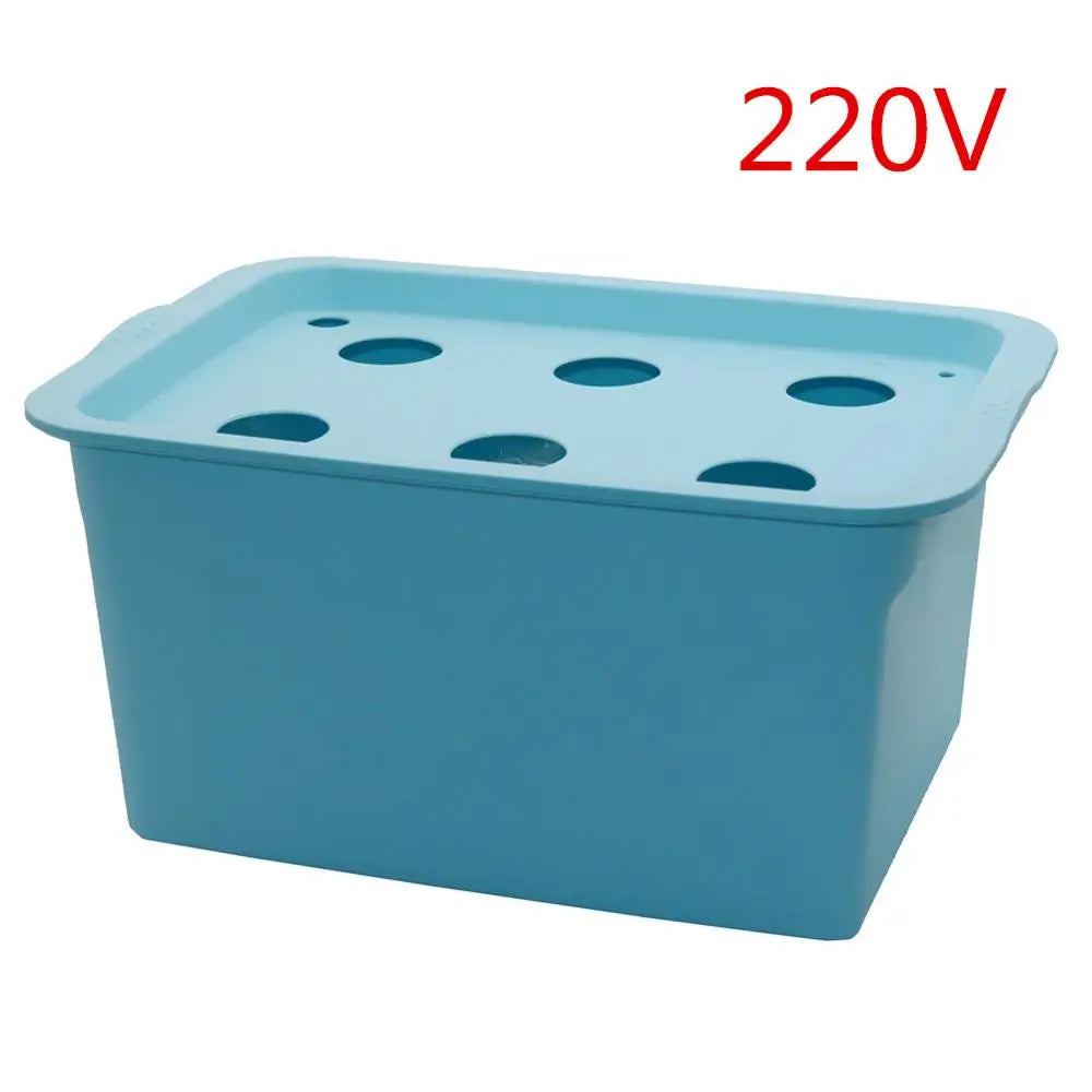 EdenGrow 6-Plant Hydroponics System with Air Pump | Compact Growing Solution