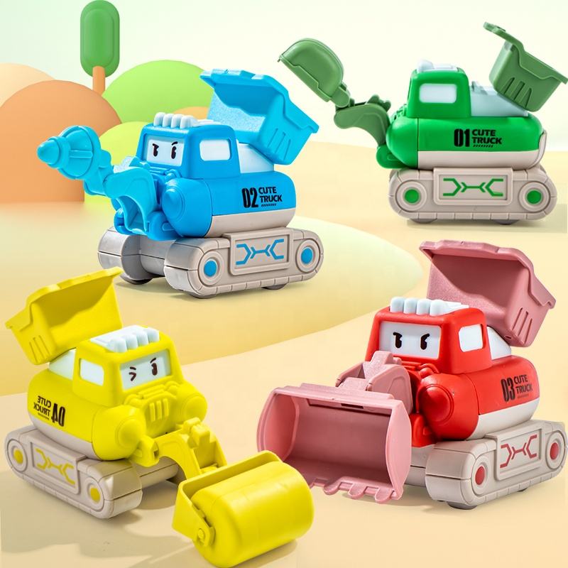 Baufahrzeug-Spielzeugset für Kinder