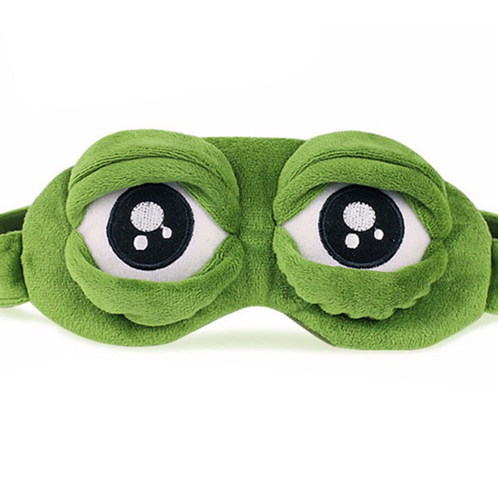 3D Schlafmaske in Froschform für erholsamen Schlaf