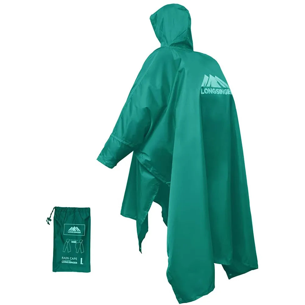 Vielseitiger, Leichter und Wasserdichter Outdoor-Poncho für Abenteuer