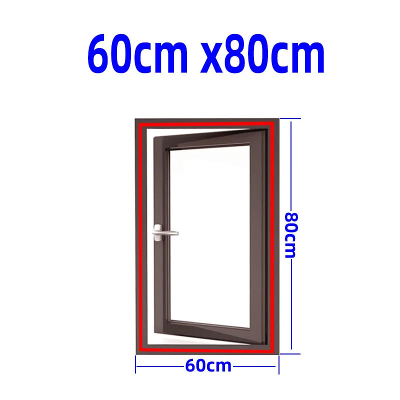 Invisi-Mückenabwehr Fensternetz mit verstellbarem Rahmen