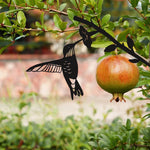 Elegante Metallvögel – Wand- und Gartenakzent