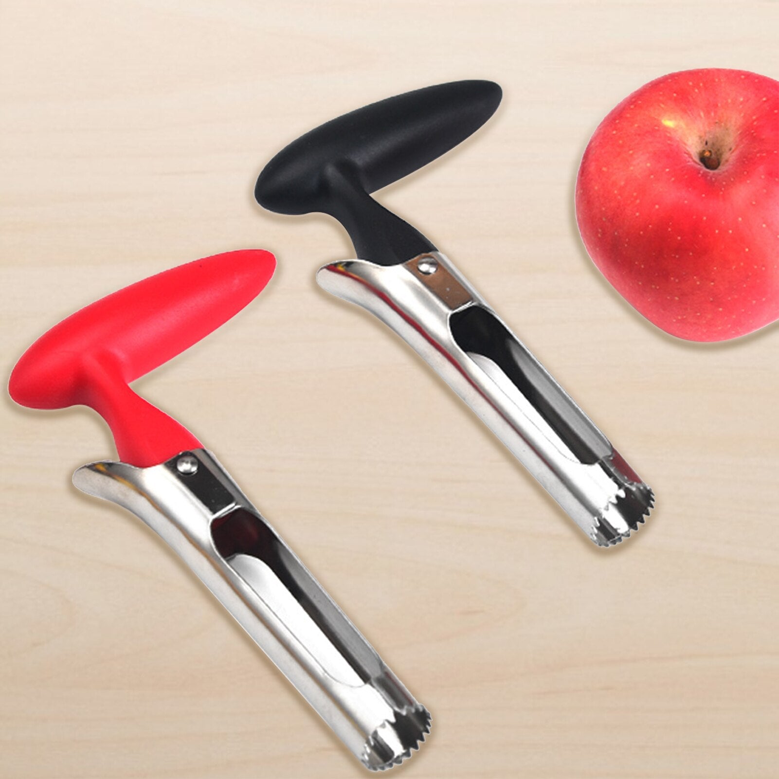 Fruchtentkerner aus Edelstahl für Äpfel und Birnen