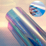 Futuristisches PVC Kunstleder für kreative DIY Projekte
