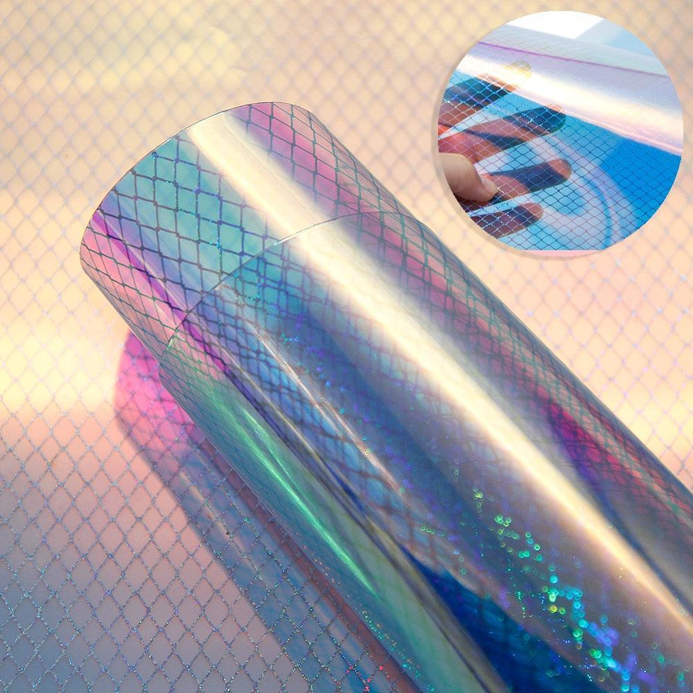Futuristisches PVC Kunstleder für kreative DIY Projekte