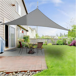 Wasserabweisender Sonnenschutz – UV-Schutz für Balkon, Garten oder Terrasse (Dreieck oder Quadrat)