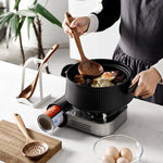 Stylish 7-Piece Teak Kitchen Utensil Set