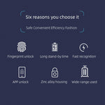 Sicherheits-Schloss mit Fingerabdrucksensor | SecuraLock