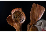 Stylish 7-Piece Teak Kitchen Utensil Set