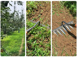 Powerful Garden Rake - Efficient Weed Removal