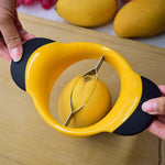 MangoMeister | Edelstahl-Mango-Schneider mit Kernentferner