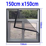 Invisi-Mückenabwehr Fensternetz mit verstellbarem Rahmen