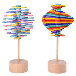 Antistress-Spielzeug – Drehender Lollipop für entspannenden Spaß
