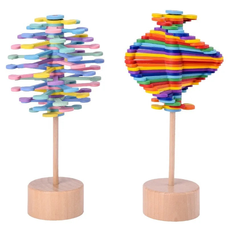 Antistress-Spielzeug – Drehender Lollipop für entspannenden Spaß