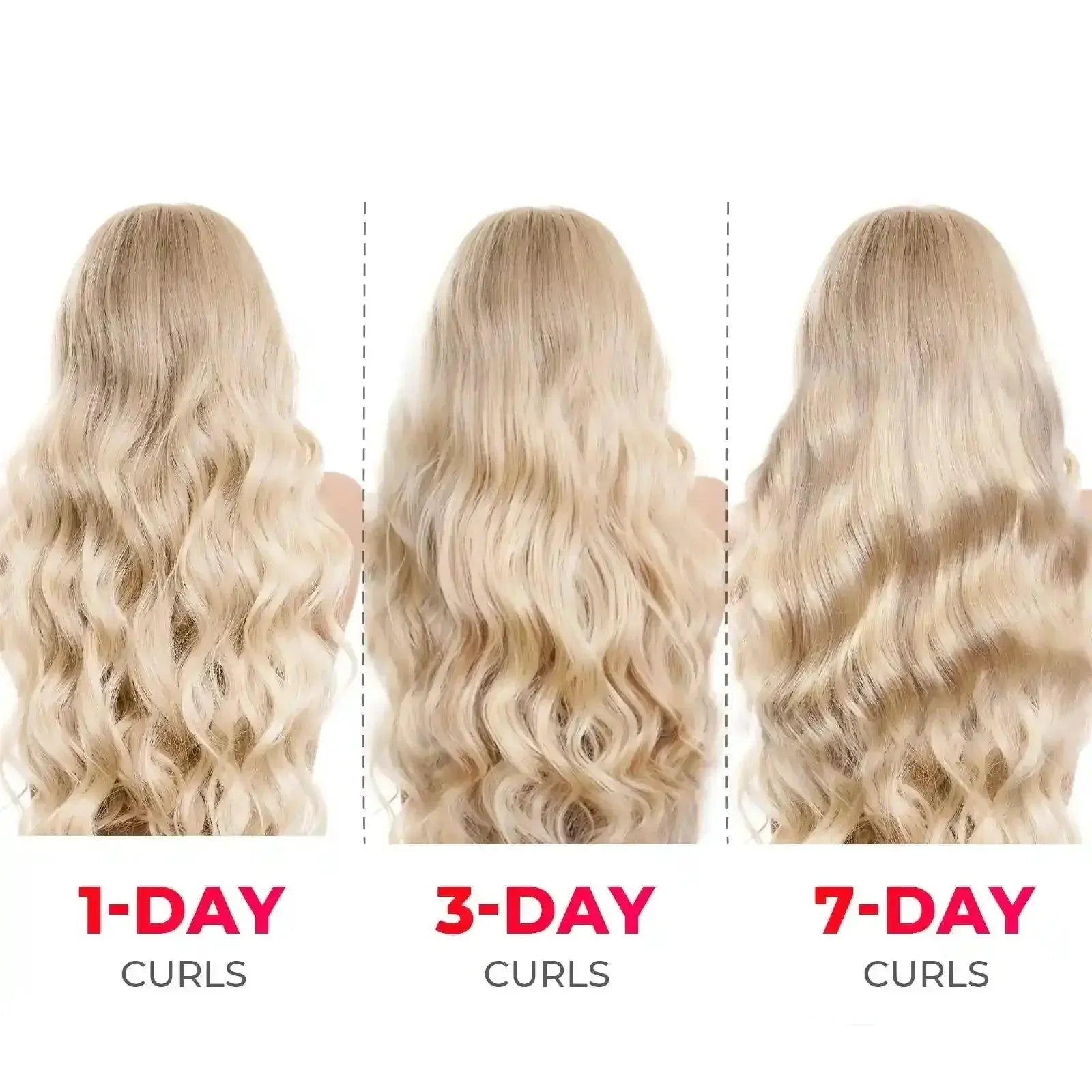 LuxeLock | Cordless Curling Iron – Adjustable Temperature – Elegant Design