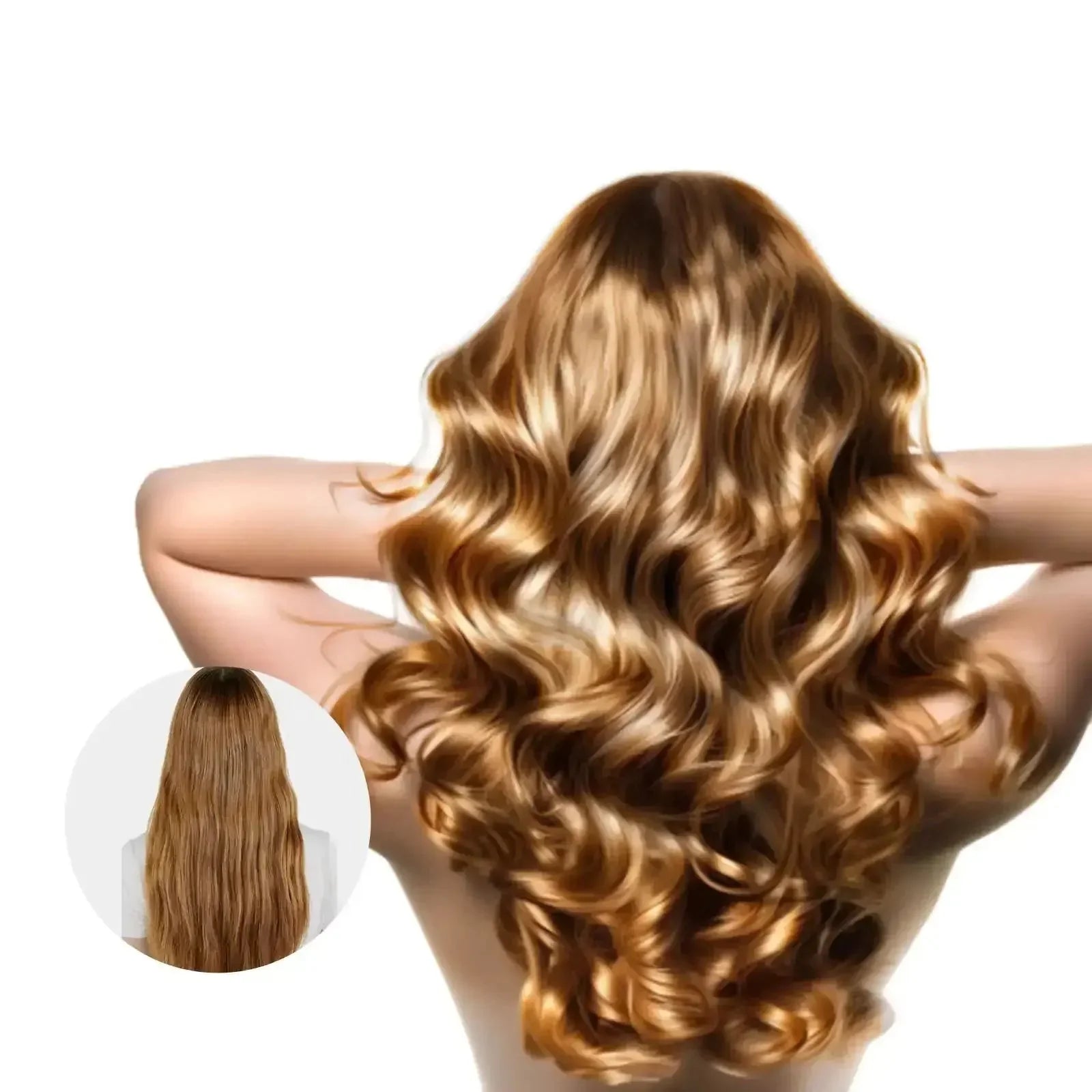 LuxeLock | Cordless Curling Iron – Adjustable Temperature – Elegant Design