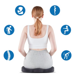 Sitzkissen für ergonomische Haltung und Rückenunterstützung – Druckentlastung