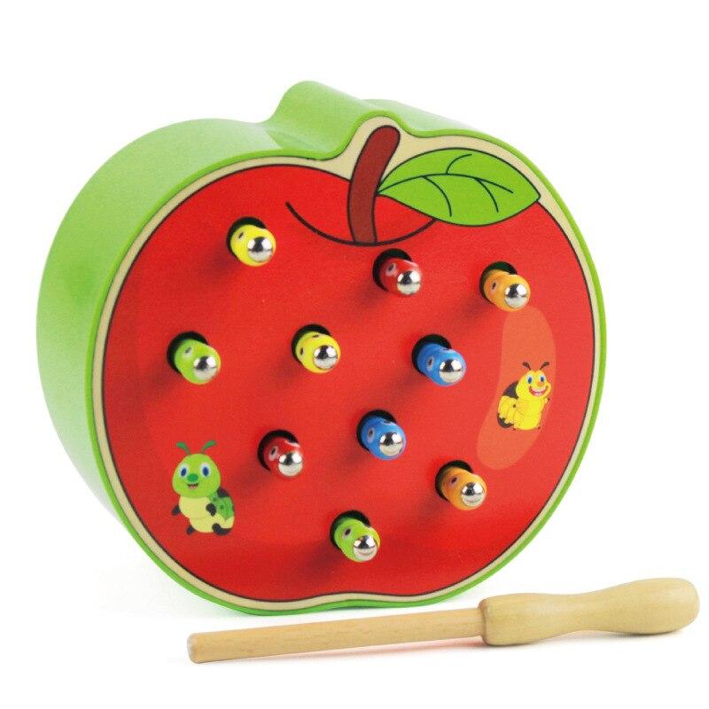 Wurmspiel für Kinder – Magnetisches Angelspielzeug